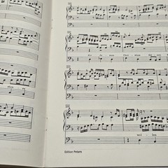 Buxtehude Orgelwerke Vol II Chorale Preludes 1951 Edition Peters #4457 H. Keller