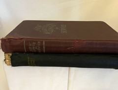 2 Service Songs Hymn Books The Rodeheaver Hallmack Co. Hardcover 1929 1934