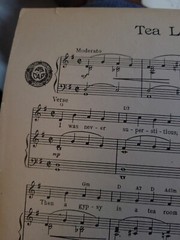 Tea Leaves Sheet Music M Berk F Capano M Freedman Emile Cote cover 1948 S1772