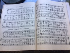 Sacred Music the Whole World Loves Piano Sheet Music Song Book 1944 Wier Albert