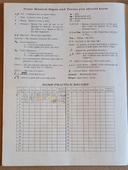 First Division Band Method for Clarinet and Trumpet, Fred Weber Band Course 1968