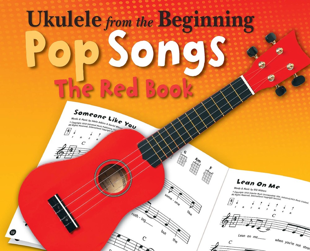 Ukulele from the Beginning Pop Songs Kids Easy Sheet Music Chords Red Book