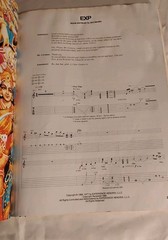 Jimi Hendrix Axis Bold As Love for Guitar Recorded Versions Tab Sheet Music Book