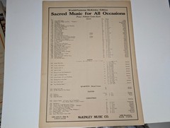 1901 God Is Love Frederic Jerome Sacred Duet Soprano Tenor Sheet Music McKinley