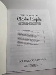 The Songs of Charlie Chaplin Bourne Co. – 1992
