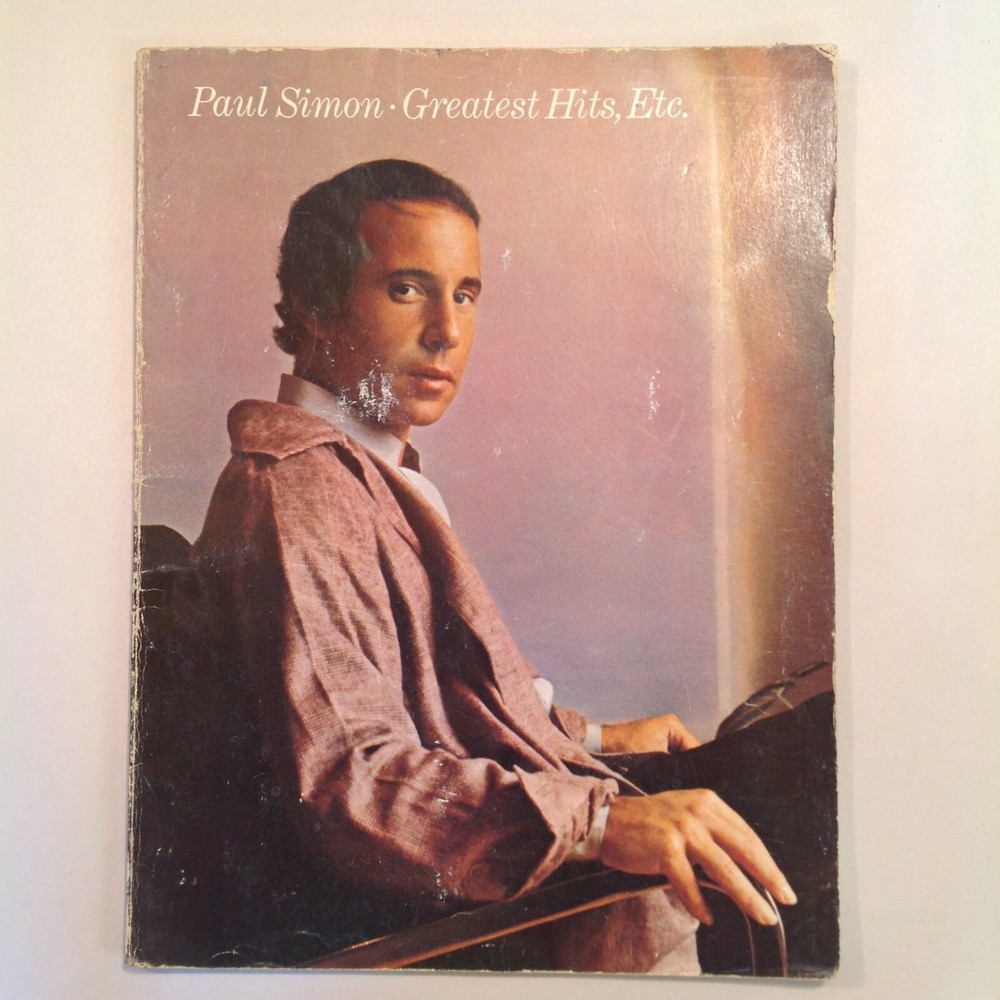 Vintage 1977 Paul Simon Greatest Hits Etc Trade Paperback Song Book Sheet Music
