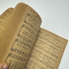 1941 Pilgrim Songs Lot of 2 Stamps-Baxter Music Printing Co. Vintage Songbooks