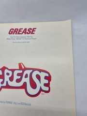 Grease Recorded by Frankie Valli 1978 Sheet Music Piano Vocal Guitar