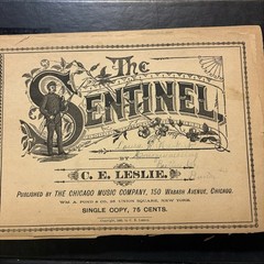 1885 The Sentinel Music Choral Book