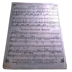 Vintage Sheet Music, Rose of Sunny Italy by Cal De Voll and Jimmie Altiere
