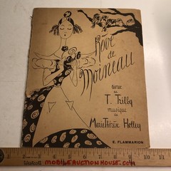 1933 French Comedic Musical REVE DE MOINEAU (Sparrow&rsquo;s Dream) Trilby & Holley