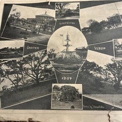 Original 1904 Der Garten Verein March And Two-Step Sheet Music Galveston