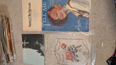 Lot 300+ Antique Sheet Music Minstrels Piano Ephemera Schirmer Black Americana