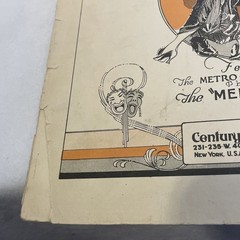 1908 The Merry Widow Waltz Piano Sheet Music Franz Lehar Century Edition 1310