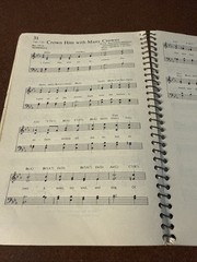 Spirit of Praise Word Music 1984 Spiral Bound Hymnal – Missing Cover