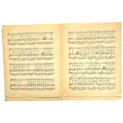 Vintage Sheet Music LA PALOMA Doves Sailboat Spanish French German Lyrics READ
