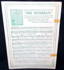 The Magic of Your Voice Sheet Music 1918 Piano Voice Antique US Seller us