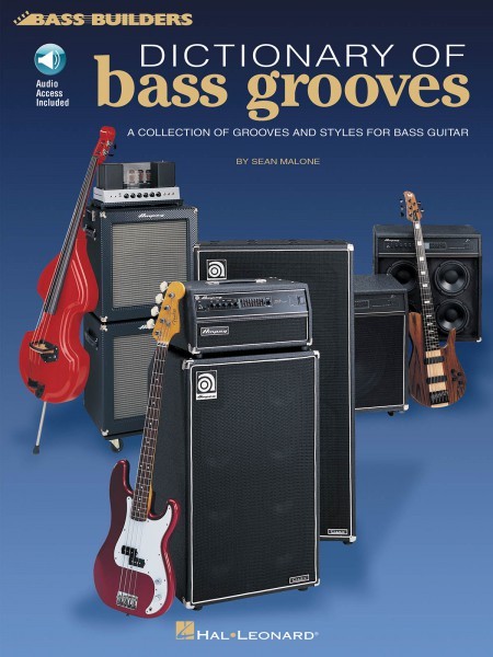 Dictionary of Bass Grooves Sheet Music Bass Builders Book and Audio 000695266