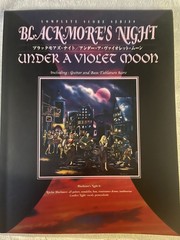 Blackmore&rsquo;s Night – Under a Violet Moon – Guitar and Bass tab / tablature Book –
