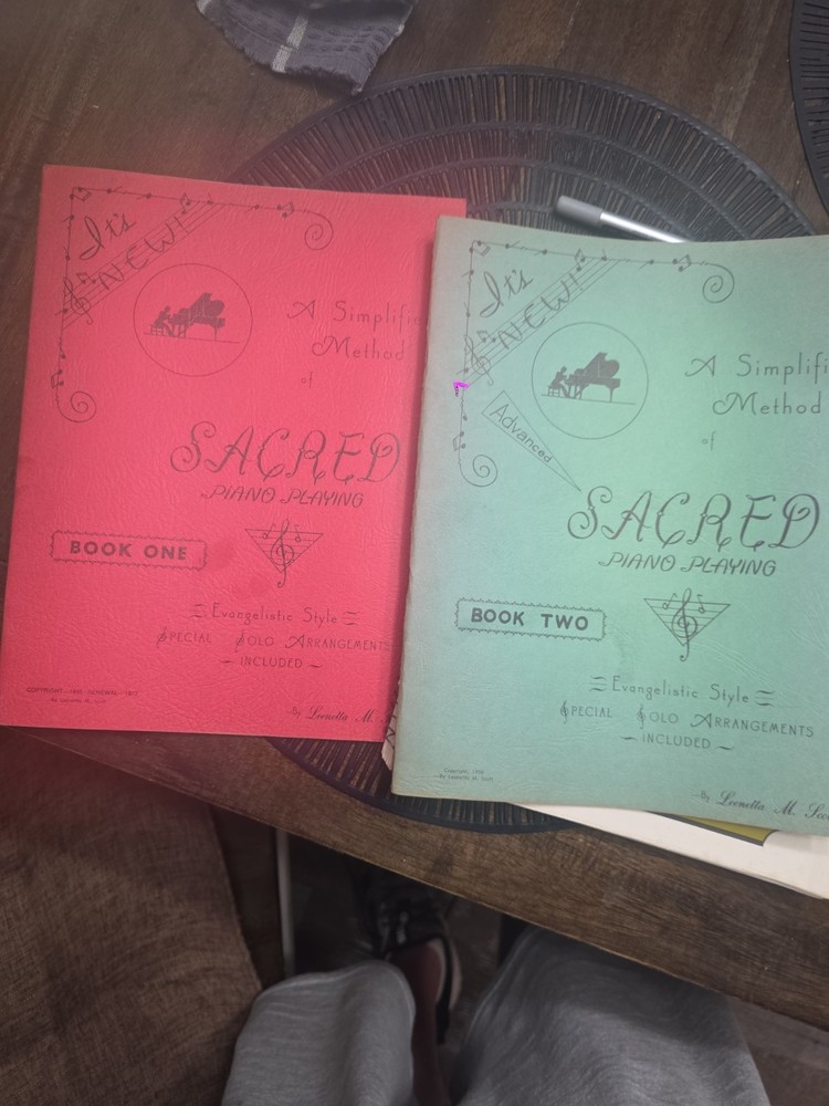 Sacred Piano Playing BOOK 1 AND 2