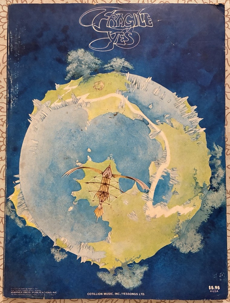 “Fragile” Yes Songbook (Cotillion Music)