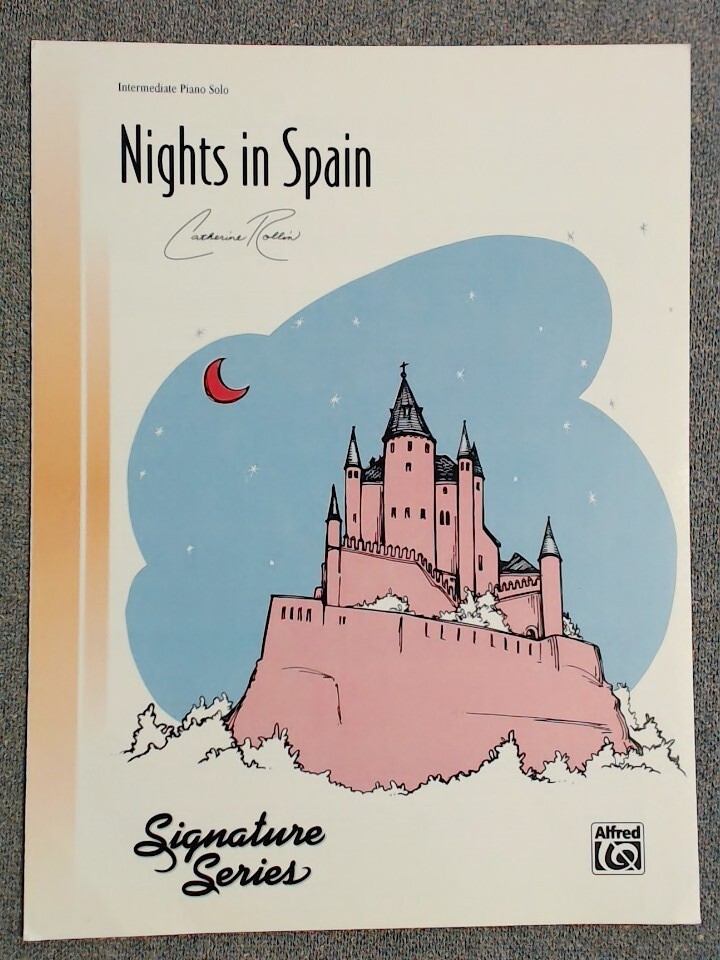 Nights In Spain Intermediate Piano Solo by Catherine Rollins (Alfred 1990)