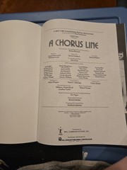 A Chorus Line A Updated Edition By Kleban, Edward Trade Paperback