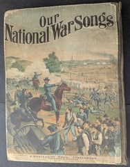 **RARE EARLY 1884 OUR NATIONAL WAR SONGS BOOK**