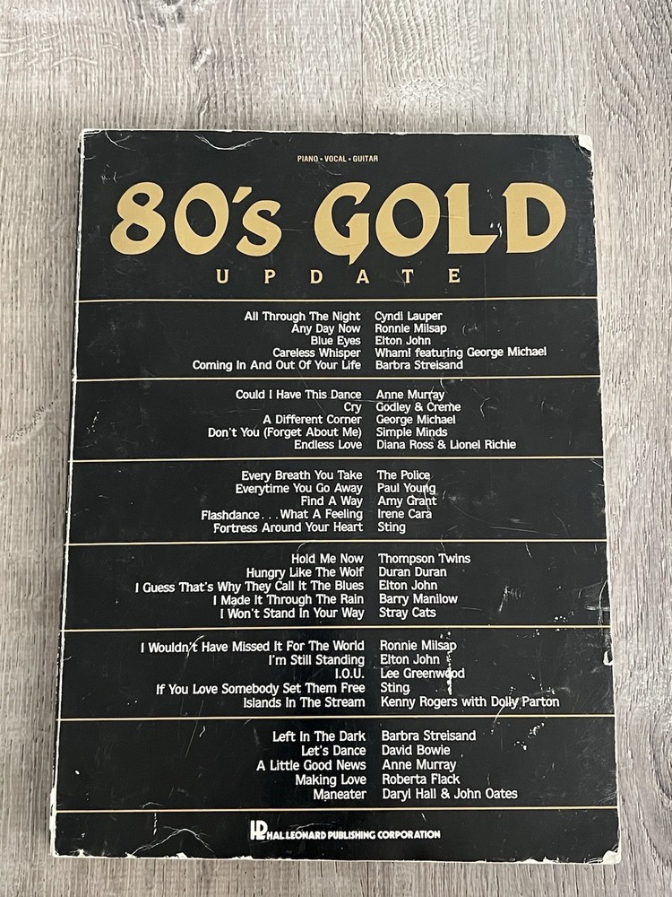 80&rsquo;s Gold Update : Piano, Vocals., Guitar, Lennon, Elton John, Hal Leonard Read