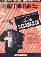 CHARLES MAGNANTE MASSIVE ACCORDION SHEET MUSIC COLLECTION – 16 SELECTIONS on DVD