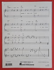 A Whole New World Sheet Music Duet Piano Guitar Vocals Walt Disney Aladdin Theme