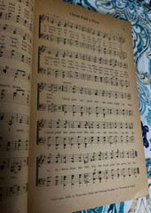 Vntg FORWARD IN FAITH Christian / Gospel Songbook Tennessee Music (1959/PB)