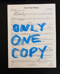 Otter Point Holiday Robert Sheldon Concert Band Score Parts Grade 4 Alfred