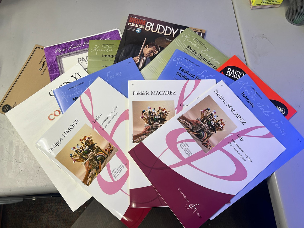 Sheet Music Percussion Bundle -Multiple Percussion