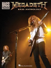 Megadeth Bass Anthology for Bass Guitar Tab Sheet Music 20 Classics Song Book