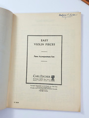 Vintage Music Books Piano and Violin Lot of Books
