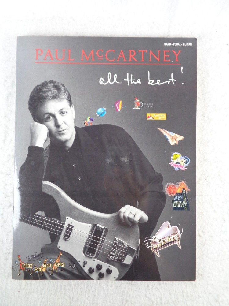 Paul McCartney All the Best for Easy Guitar Tab Sheet Music 17 Pop Songs PB Book