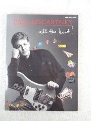 Paul McCartney All the Best for Easy Guitar Tab Sheet Music 17 Pop Songs PB Book