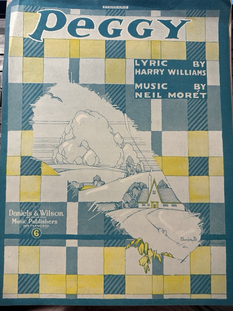 3-pack of 9×12 Sheet Music from Various Years (All Are USA press)