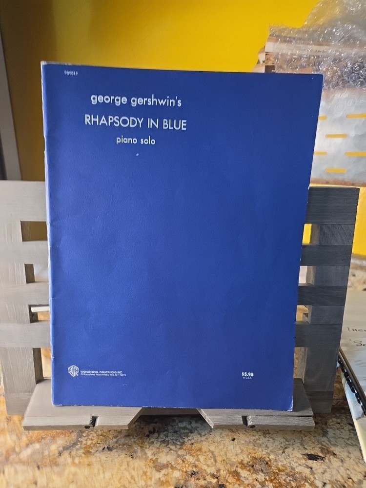George Gershwin&rsquo;s RHAPSODY IN BLUE – Piano Solo Sheet Music Warner Bros. Music
