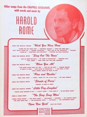 Hoop De Dingle Sheet Music Destry Rides Again Harold Rome 1959 Musical Western