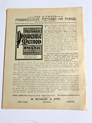Vintage Witmark Dance Folio Piano # 4 – 1905 Sheet Music Two-Step Rag