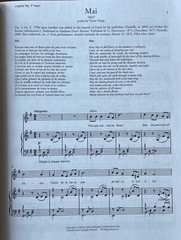 Gabriel Fauré: 50 Songs The Vocal Library High Voice Music Book 