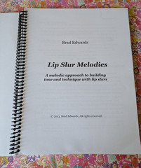 Brad Edwards Lip Slur Melodies Trombone 2013 Spiral Bound soft copy
