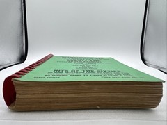 Vintage Large Musicians&rsquo; Bible Hits Of The 60s Sheet Music 100s Popular Songs
