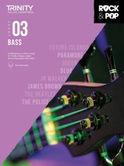 Trinity Rock & Pop 2018 Bass Grade 3 Bass Book with Online Media 000288789