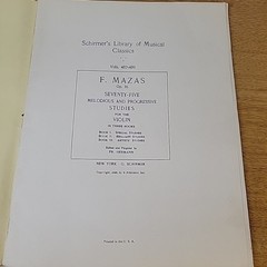 Lot of 10 Schirmer&rsquo;s Library of Musical Classics For The Violin Some Piano +2