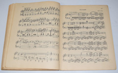 Piano Pieces The Whole World Plays by Albert E. Wier Antique 1918 Music Book #2