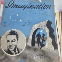 VINTAGE SHEET MUSIC lot Of 36 1930&rsquo;s 1940&rsquo;s Various Artists & Years READ…