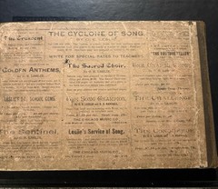 1885 The Sentinel Music Choral Book